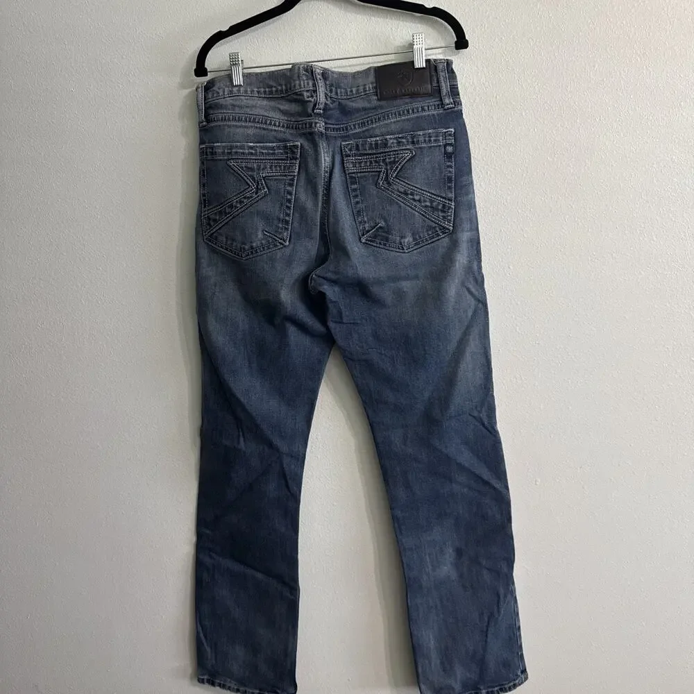 Rock & Republic Neil Jeans Men's 33x32 Straight‎ Leg Pocket Stretch EUC